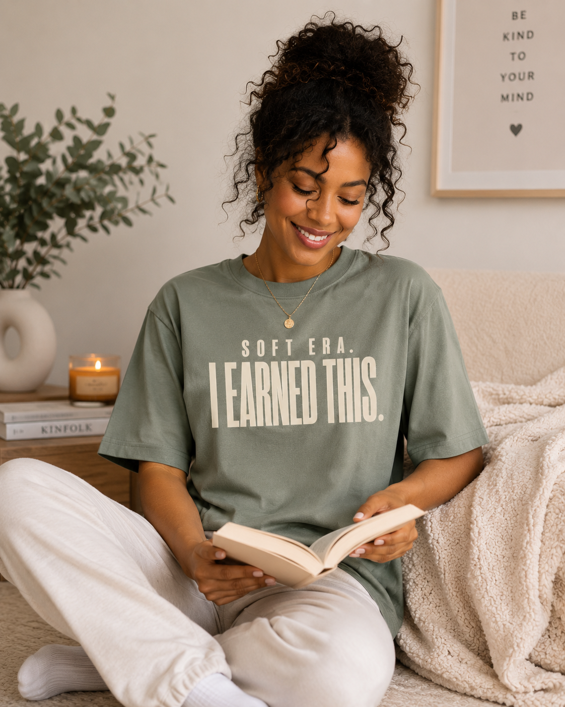 Soft Era Graphic Tee for Women | I Earned This