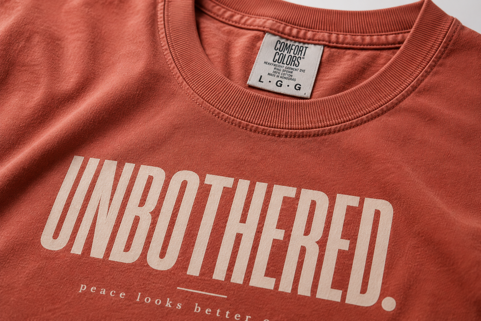 Unbothered Comfort Colors Graphic Tee for Women