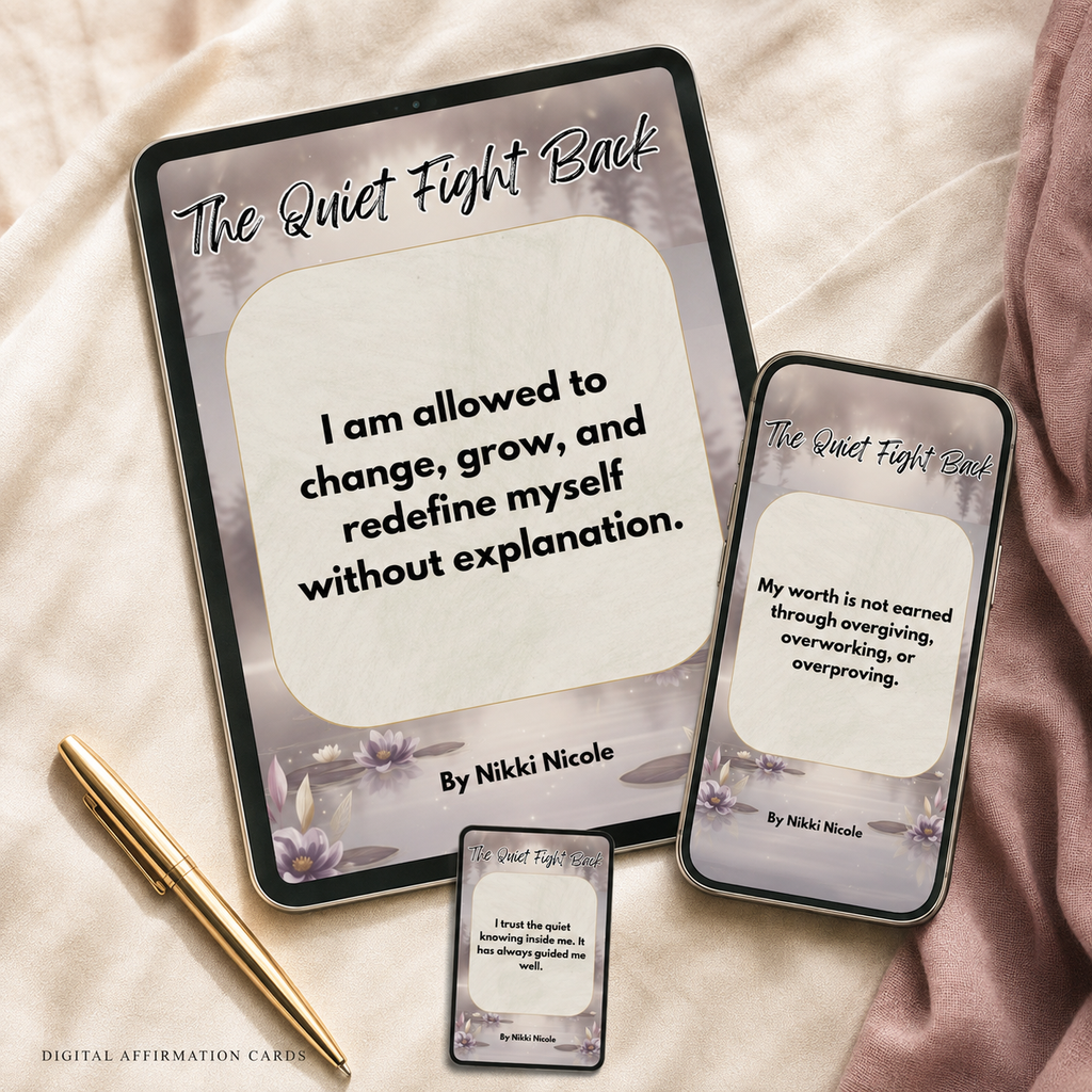 The Quiet Fight Back | Signed Guided Journal Bundle