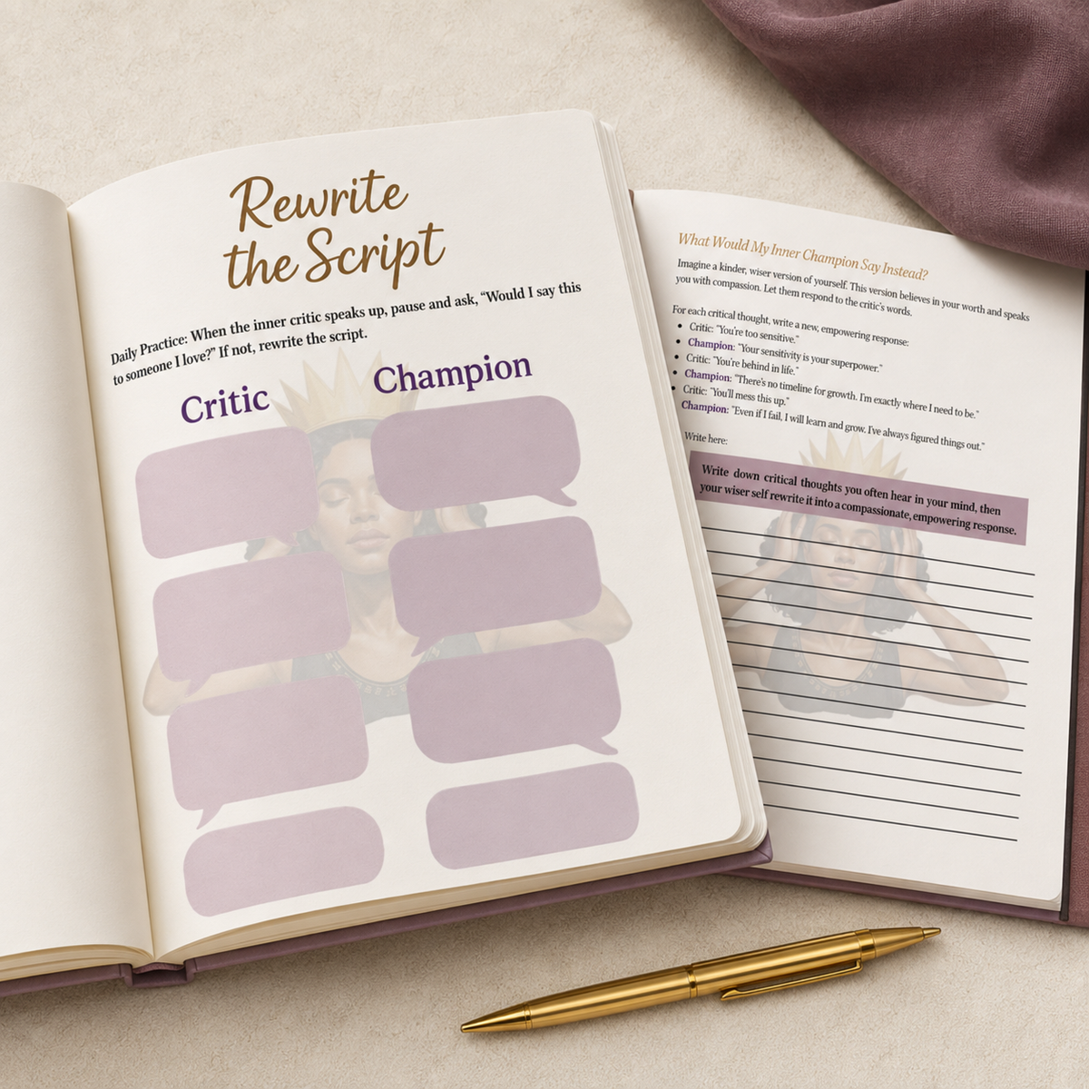 The Quiet Fight Back | Signed Guided Journal Bundle