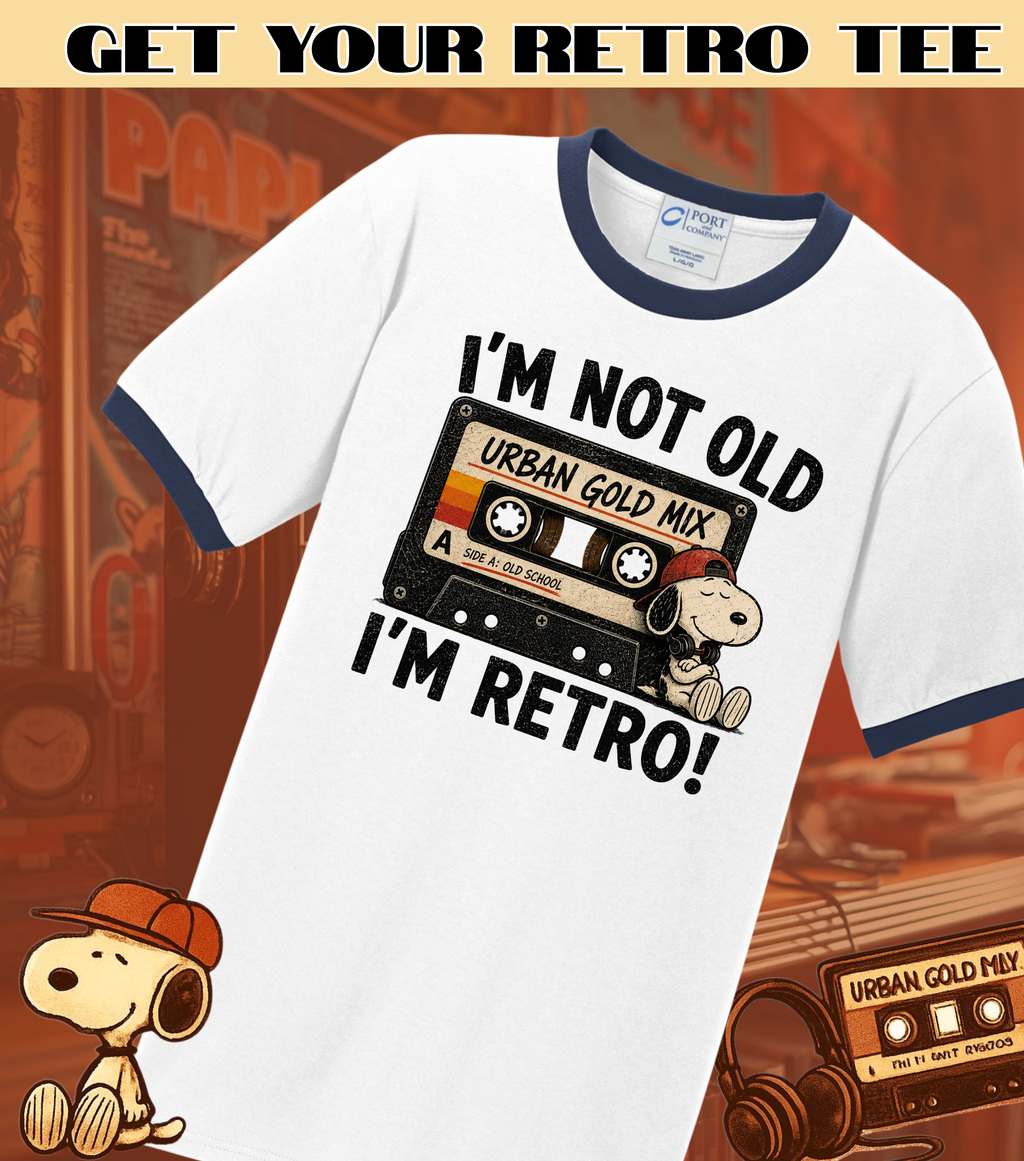 Custom retro apparel example by Nikki Nicole Creative