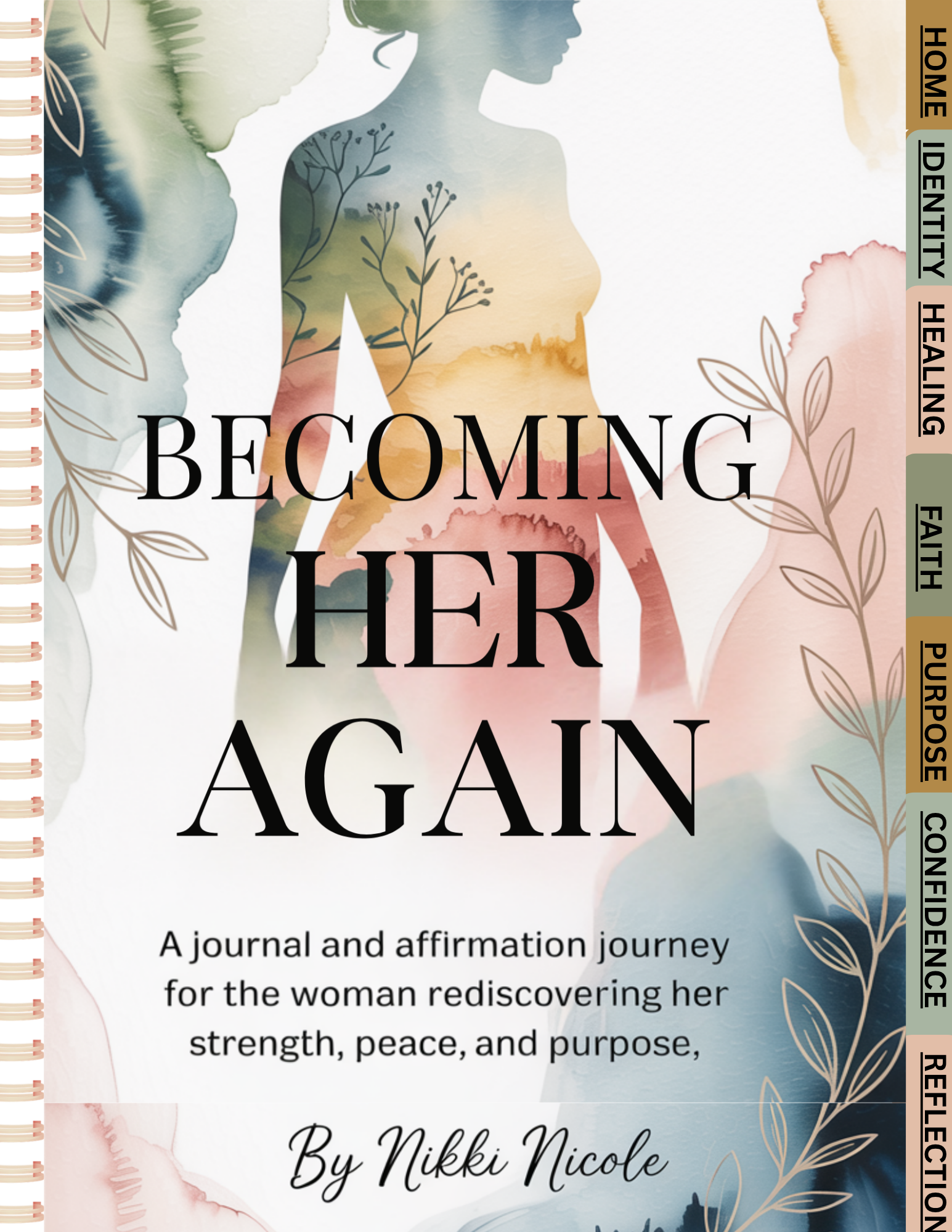 Becoming Her Again — Digital Guided Workbook & Affirmation Journey